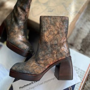 Free People Ruby Platform Ankle Boots
